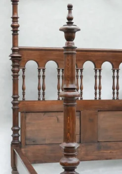 Pamono Antique Four Post Bed, France, 19th Century