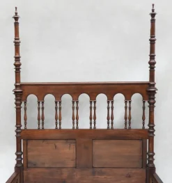 Pamono Antique Four Post Bed, France, 19th Century