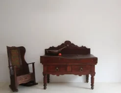 Pamono Antique French Butcher Block in Beech Hot