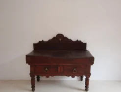 Pamono Antique French Butcher Block in Beech Hot