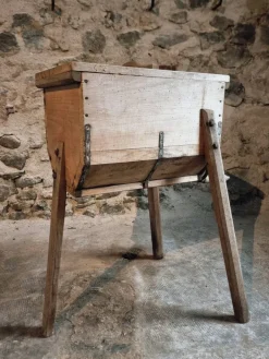 Pamono Antique French Butter Churn in Chestnut, 1890s Outlet