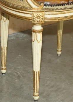 Pamono Antique French Chesterfield Leather Armchairs, 1880, Set of 2 Outlet