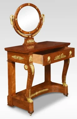 Pamono Antique French Empire Dressing Table in Mahogany Online