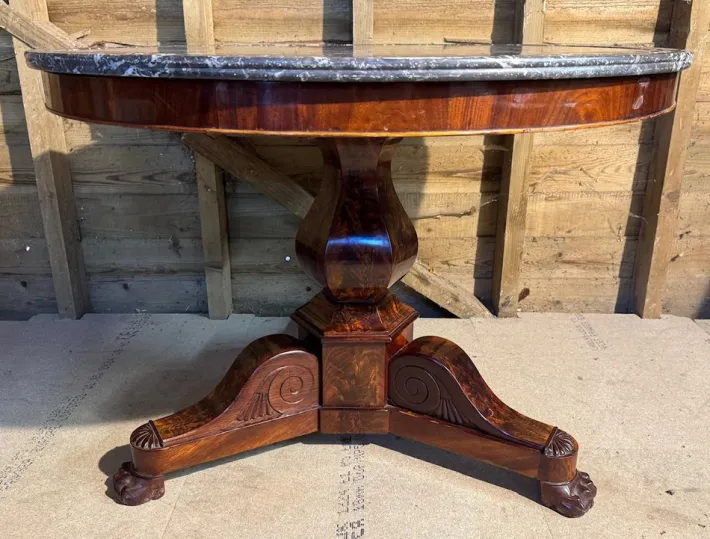 Pamono Antique French Gueridon Centre Table, 1830 Clearance
