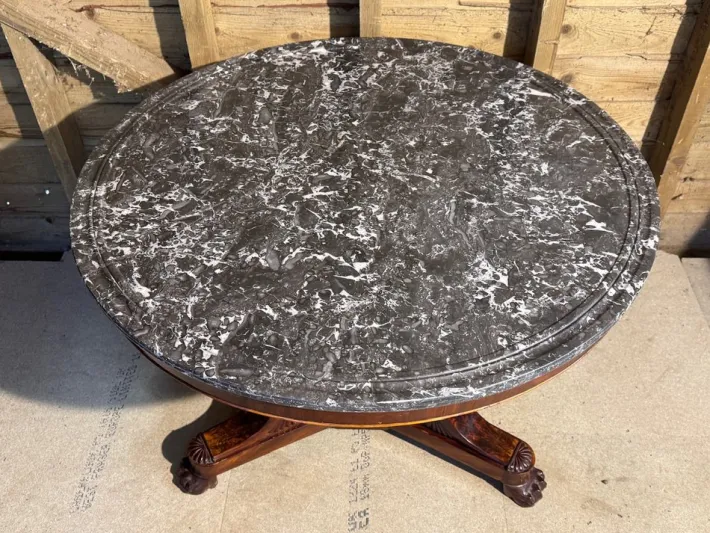 Pamono Antique French Gueridon Centre Table, 1830 Clearance