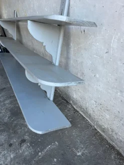 Pamono Antique French Industrial Style Wall Rack New