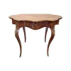 Pamono Antique French Louis XV Style Table with Drawer, 1800s Clearance