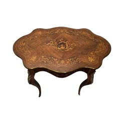 Pamono Antique French Louis XV Style Table with Drawer, 1800s Clearance