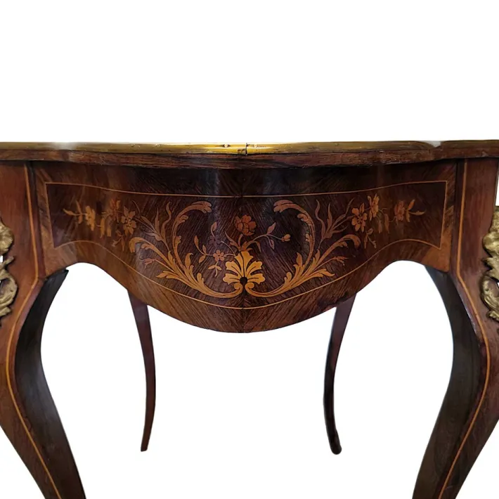 Pamono Antique French Louis XV Style Table with Drawer, 1800s Clearance