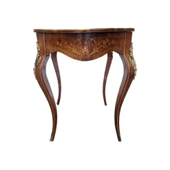 Pamono Antique French Louis XV Style Table with Drawer, 1800s Clearance