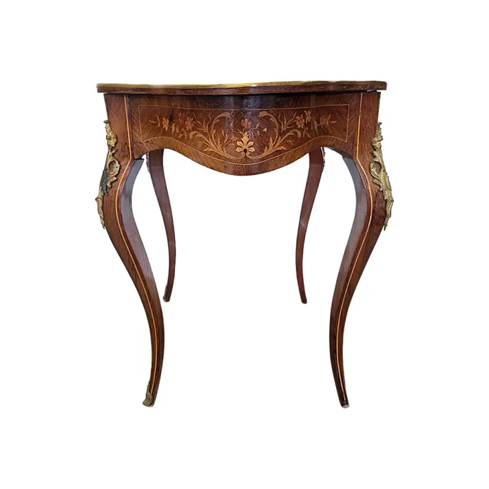 Pamono Antique French Louis XV Style Table with Drawer, 1800s Clearance