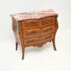 Pamono Antique French Marble Top Bombe Commode, 1890s