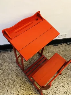 Pamono Antique French School Desk, 1920s Hot
