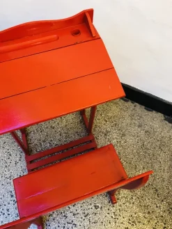 Pamono Antique French School Desk, 1920s Hot