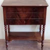 Pamono Antique French Side Table on Casters Clearance