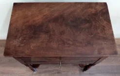 Pamono Antique French Side Table on Casters Clearance