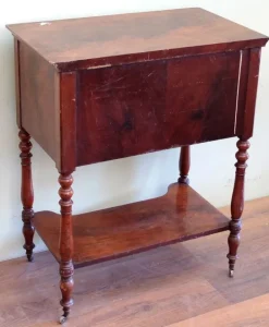 Pamono Antique French Side Table on Casters Clearance
