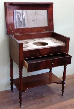 Pamono Antique French Side Table on Casters Clearance