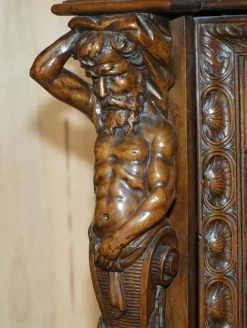 Pamono Antique French Sideboard in Walnut, 1850 Clearance