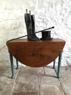 Pamono Antique George III Mahogany Gate Leg Table, 1790 Discount