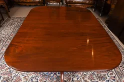 Pamono Antique George III Regency Dining Table with Chairs, 1820, Set of 11 Sale