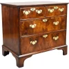 Pamono Antique Georgian Burr Walnut Chest of Drawers, 1730 Discount