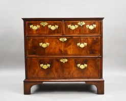 Pamono Antique Georgian Burr Walnut Chest of Drawers, 1730 Discount