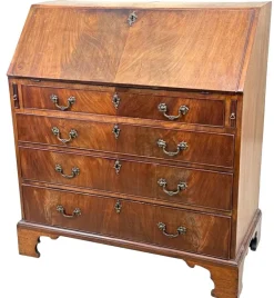 Pamono Antique Georgian Secretaire in Mahogany, 1870 Clearance