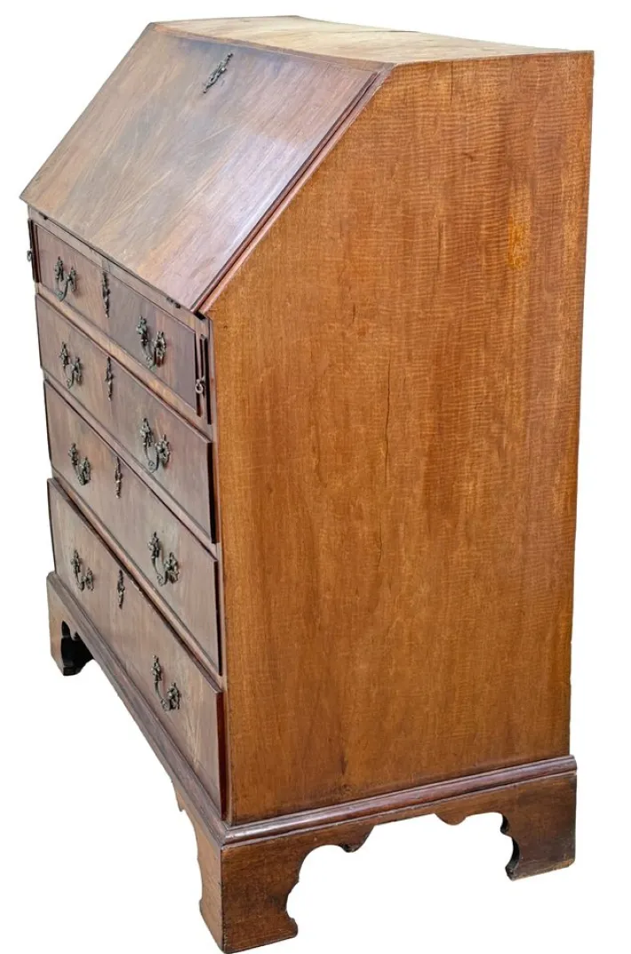 Pamono Antique Georgian Secretaire in Mahogany, 1870 Clearance