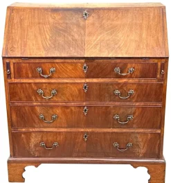 Pamono Antique Georgian Secretaire in Mahogany, 1870 Clearance