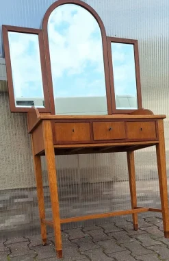 Pamono Antique German Art Deco Dressing Table, 1920s Best