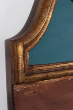 Pamono Antique Gilded Headboard with Louis XIV Style Central Decoration, 1950s Discount