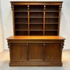 Pamono Antique Handcarved Counter with Bookcase Best