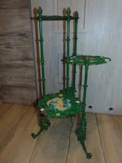 Pamono Antique Industrial German Brass Garden Table Discount