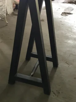 Pamono Antique Industrial Hungarian Butcher's Block Worktable New