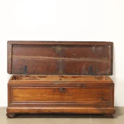 Pamono Antique Italian Chest in Walnut Carvings Best