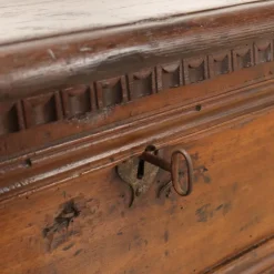 Pamono Antique Italian Chest in Walnut Carvings Best