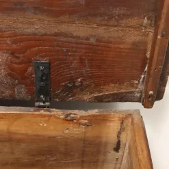 Pamono Antique Italian Chest in Walnut Carvings Best