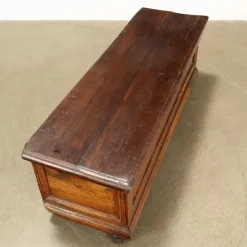 Pamono Antique Italian Chest in Walnut Carvings Best