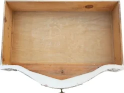 Pamono Antique Italian Painted Carved Serpentine Chest of Drawers, 1920s Discount