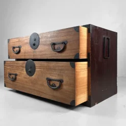Pamono Antique Japanese Meiji Tansu Chest of Drawers, 1900s Clearance