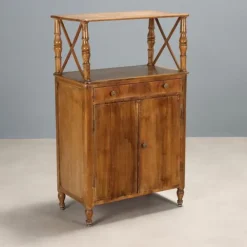Pamono Antique Louis Philippe Walnut and Poplar Cupboard, 19th Century Online