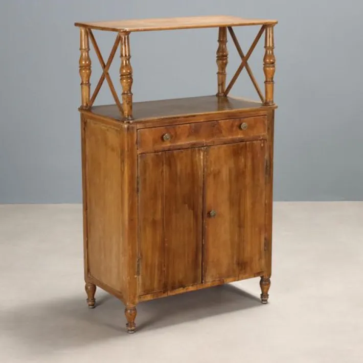 Pamono Antique Louis Philippe Walnut and Poplar Cupboard, 19th Century Online