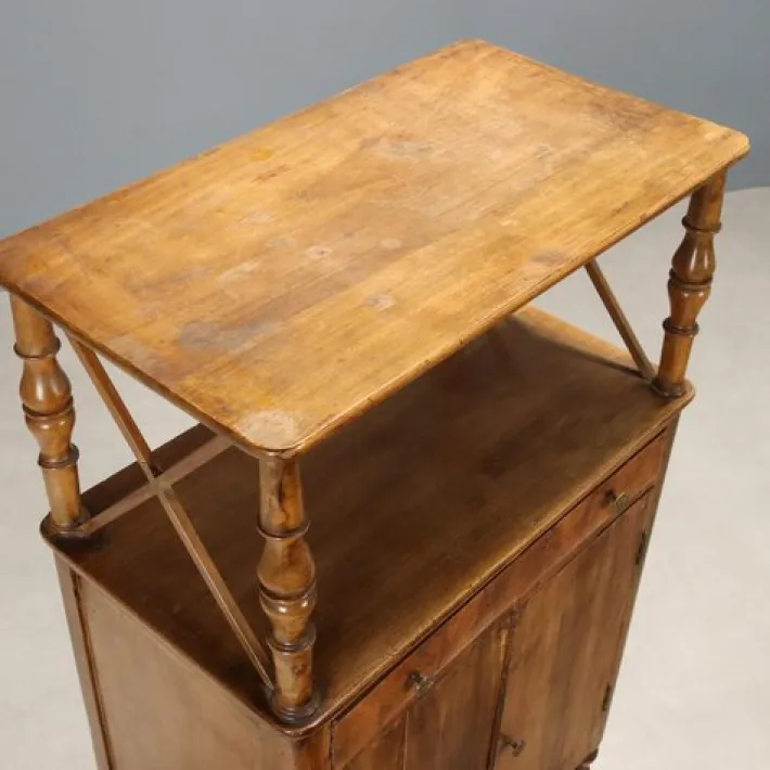 Pamono Antique Louis Philippe Walnut and Poplar Cupboard, 19th Century Online