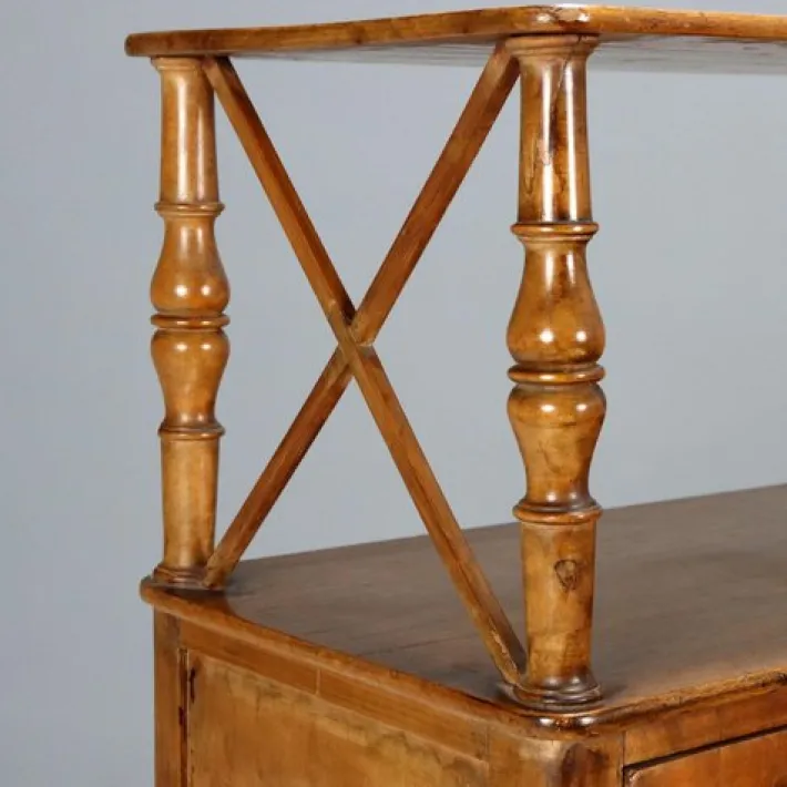 Pamono Antique Louis Philippe Walnut and Poplar Cupboard, 19th Century Online