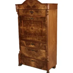 Pamono Antique Louis Phillipe Secretary in Walnut, 1860 Discount