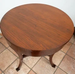 Pamono Antique Louis XVI Neapolitan Coffee Table in Walnut Burl, 18th Century Best