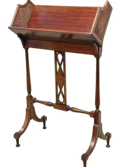 Pamono Antique Mahogany Bookstand, 1900 Hot