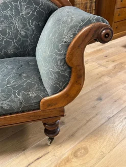 Pamono Antique Mahogany Chaise Lounge Clearance