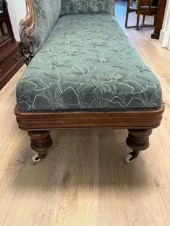Pamono Antique Mahogany Chaise Lounge Clearance